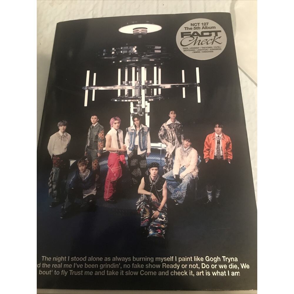 The 5th Album 'fact Check' [Chandelier Ver.] by Nct 127 (CD, 2023)